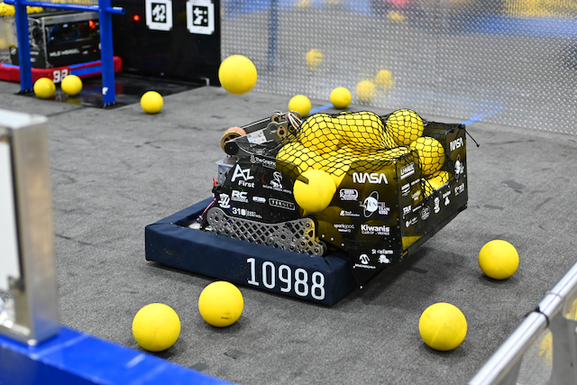 melon competing at an arizona robotics league event